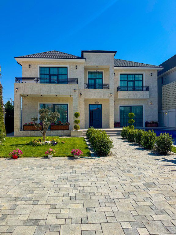 Satılır 6 otaqlı həyət evi/bağ evi 400 m² — Ev, villa, Bakı (4)