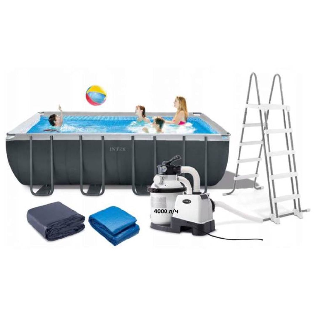 Hovuz Intex 26356, karkas, həcm 17203 l, 549x274x132 sm — Hovuzlar, Bakı