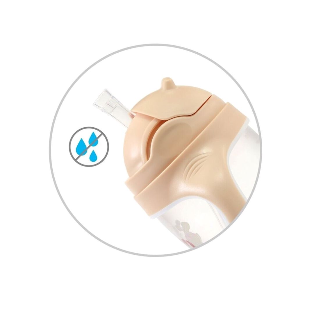Tökülməyən fincan Babyono 1464/04, 240 ml, 6 aydan, tutacaqlar ilə, qəhvəyi — Mallar, Bakı (3)