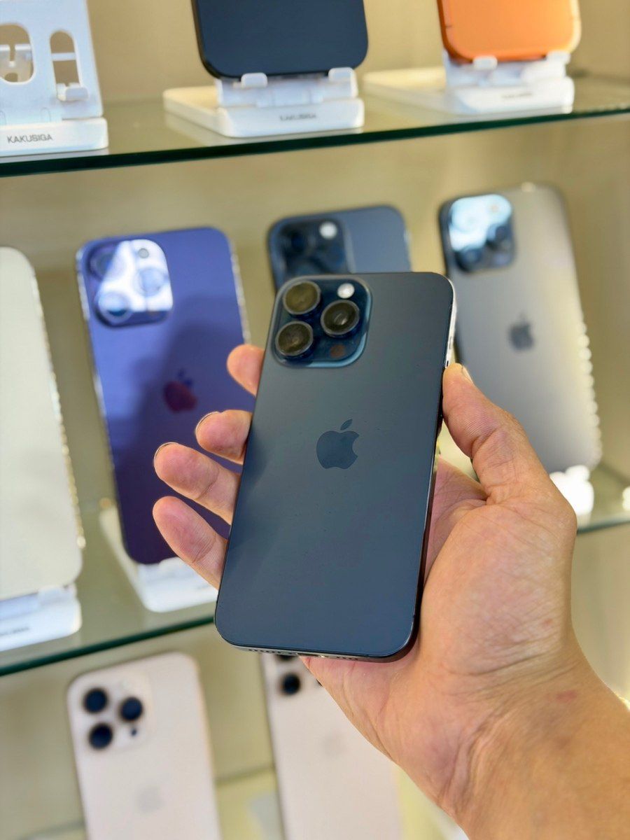 Apple iPhone 15 Pro Max Blue Titanium 256GB/8GB — Smartfonlar, Bakı