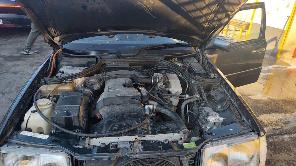 Mercedes E 220, 2.2 L, 1994 il, 624 000 km 41-BF-127 — Avtomobillər, Tərtər (7)