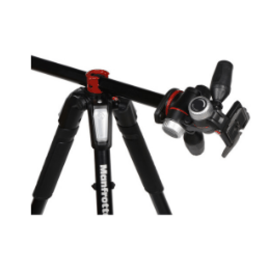 Ştativ Manfrotto 055 ALU 3-S KIT 3W Head Qara — Stendlər və tripodlar, Bakı (3)