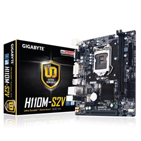 Ana plata Gıgabyte GA-H110M-S2V — Computers & Laptops
