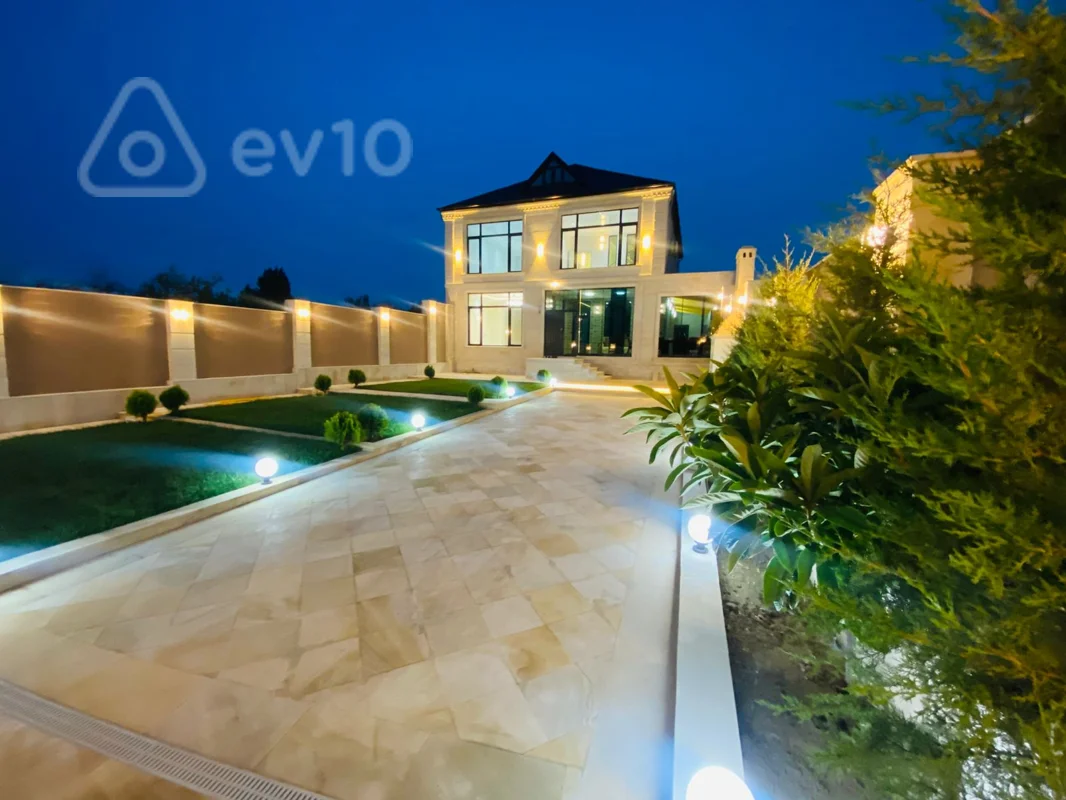 6 otaqlı həyət evi, 300 m², Saray qəs — Ev, villa, Bakı (8)