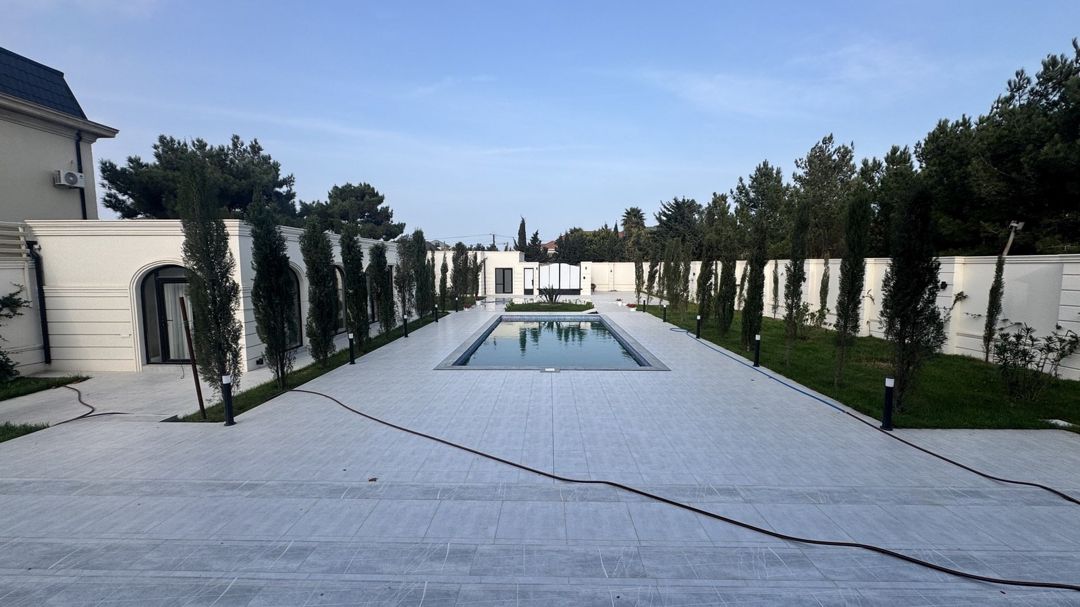 Satılır 6 otaqlı həyət evi/bağ evi 350 m² — Ev, villa, Bakı (9)