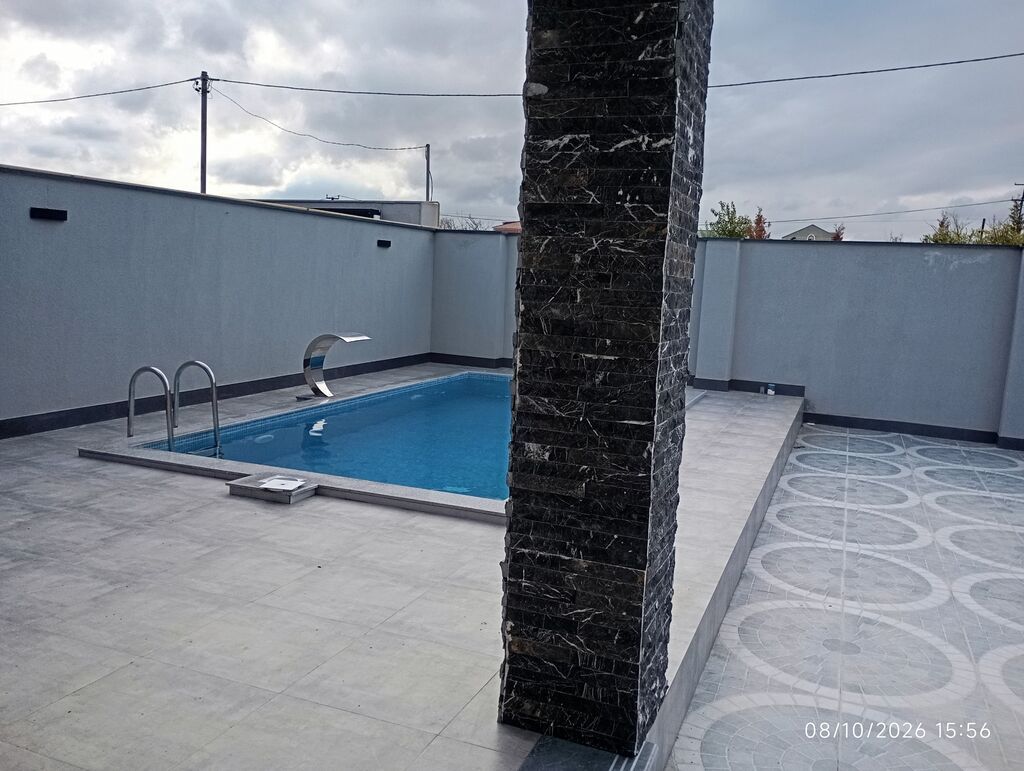 Novxanıda İstilik Sistemli Hovuzu Olan Modern Bağ Evi Satılır — Ev, villa, Novxanı (3)