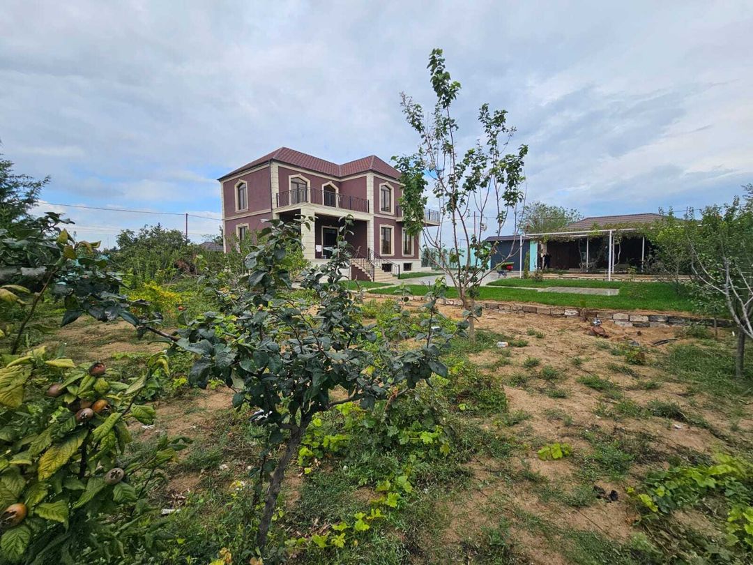 Satılır 11 otaqlı həyət evi/bağ evi 450 m² — Ev, villa, Bakı (5)