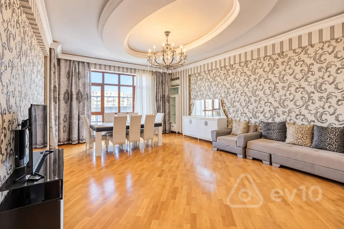 3 otaqlı mənzil, 135 m², H.Zərdabi pr — kirayə — Mənzil, Bakı