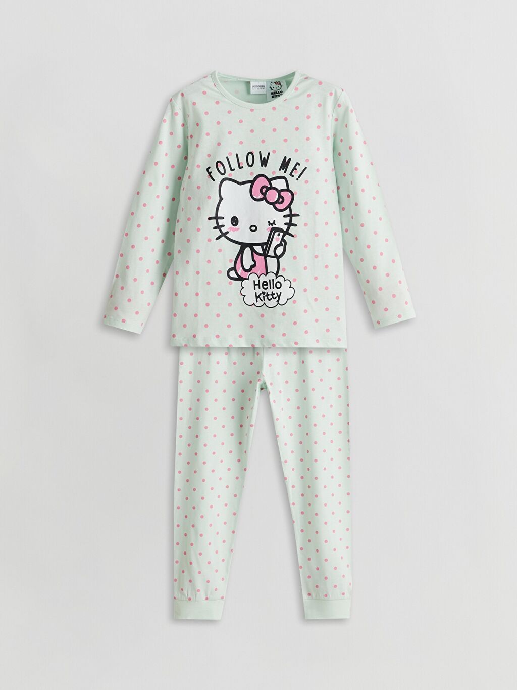 Lc waıkıkı hello kıtty pijama dəstində böyük endirim fürsəti (051) — Uşaq geyimi, Güzdək (4)