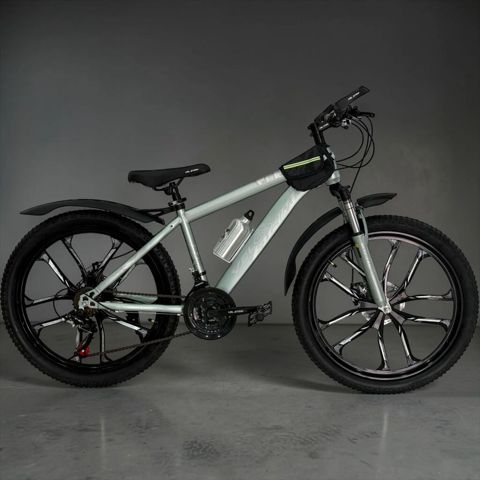 Velostrim 24-HZ-10D Q Rul şəhər velosipedi – podşipnik sistemli, disk — Bakı