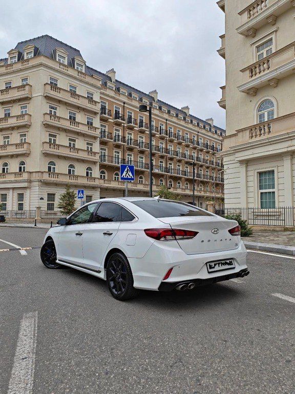 Hyundai Sonata, 2.0 L, 2018 il, 135 000 km — Avtomobillər, Bakı (5)