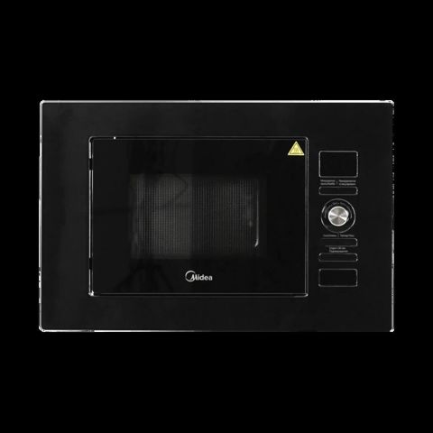 Midea AG820BJU-BL quraşdırılan mikrodalğalı soba - Kompakt, müasir — Bakı