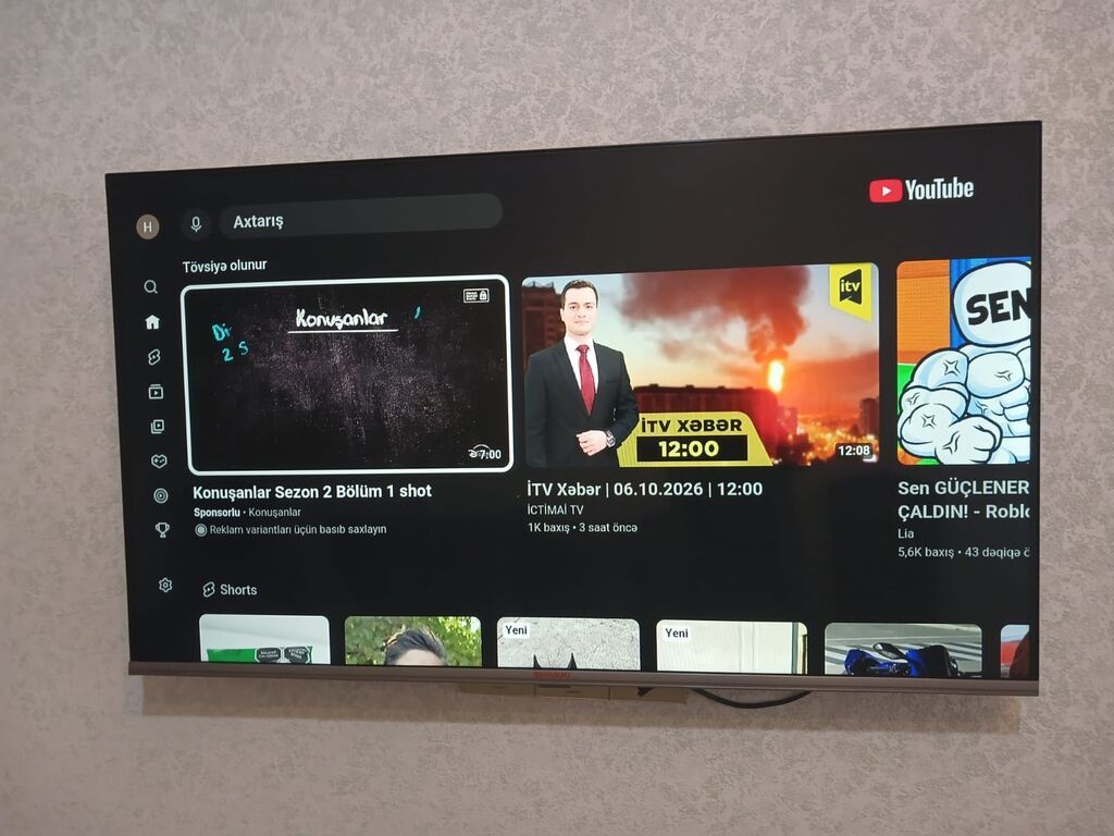 Xirdalan aaf park 109 qiymət 280m televizor satılır smart & AF — Televizorlar, Bakı