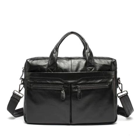 Portfel kişilər üçün Marrant MT9005 Black dəri — Bakı