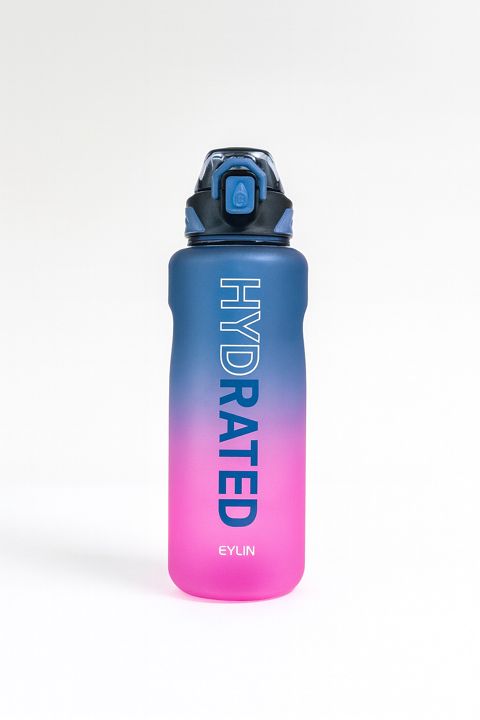 Sport su qabı, 1500 ml, mavı/çəhrayı — Bakı