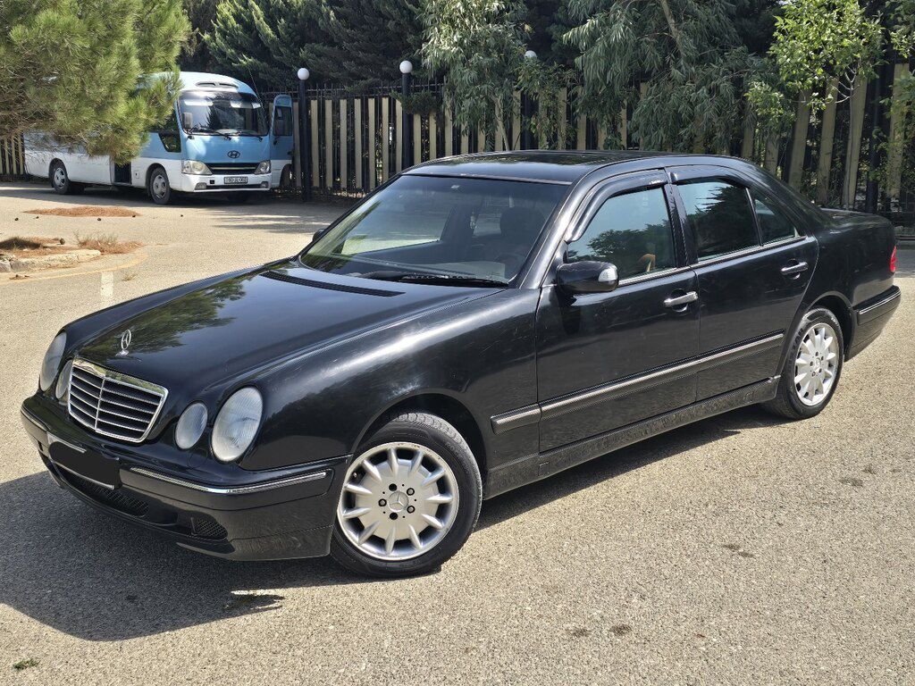 Mercedes E 240, 2.4 L, 1998 il, 340 000 km — Avtomobillər, Bakı (11)