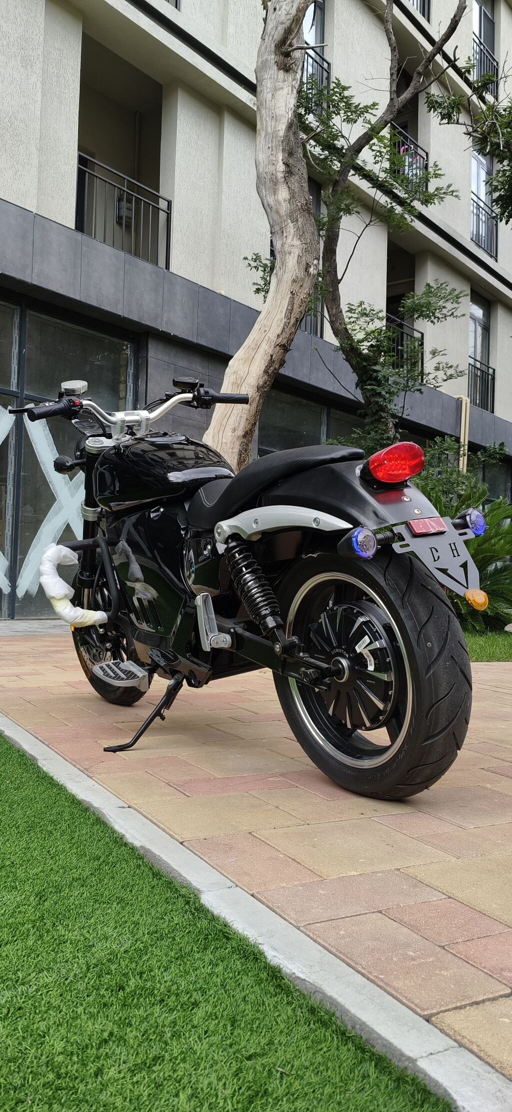 Kredıt VAR Elektrik motosiklet – kruizer/street dizayn - Tam — Motosikletlər, Bakı (5)