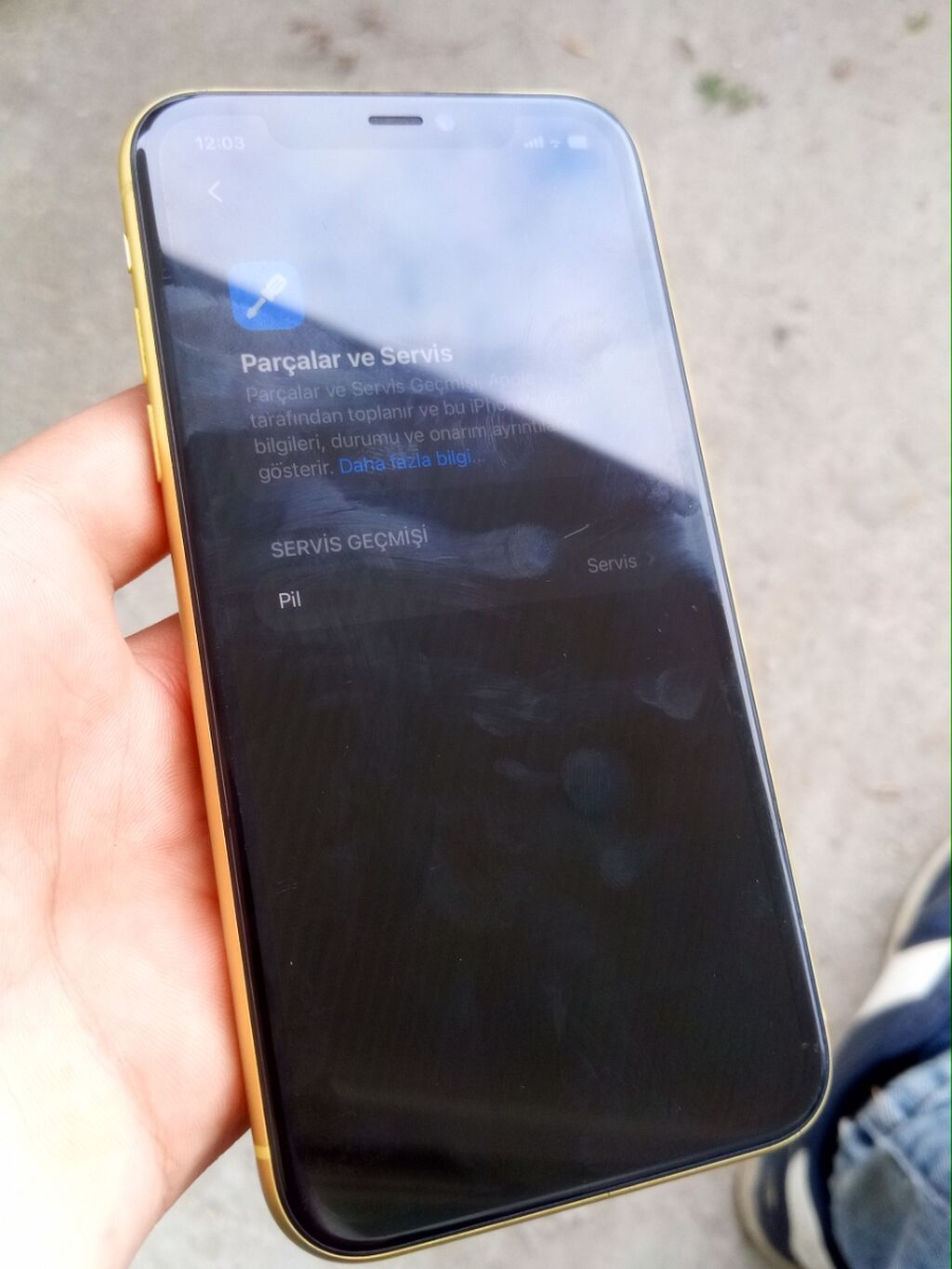IPhone 11, Sarı, Face ID — Apple iPhone, Bakı (8)
