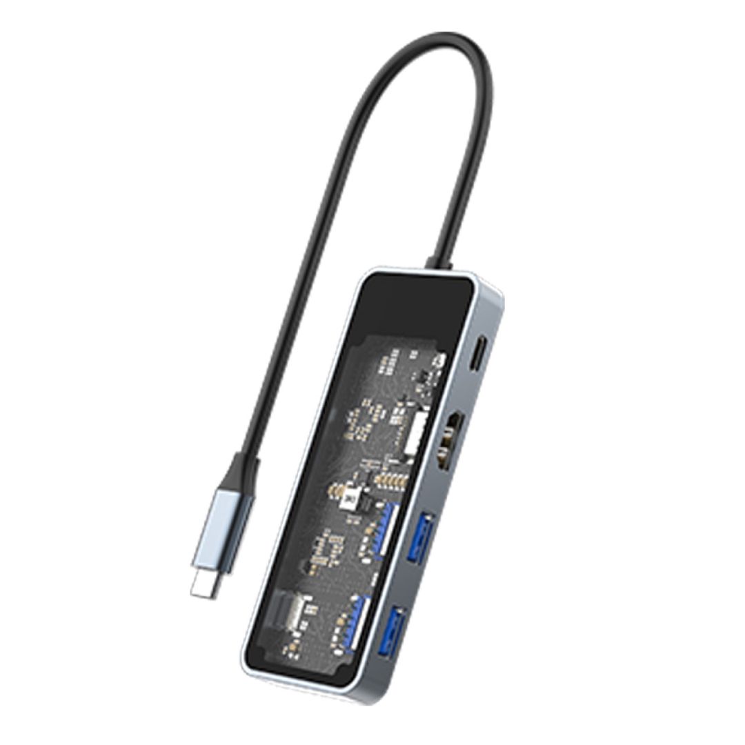 USB Hub Recci RH16 5in1 — Telefonlar və qadjetlər, Bakı (2)