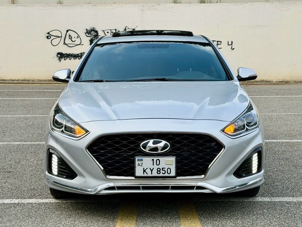 Hyundai Sonata, 2.0 L, 2018 il, 112 000 km 10-KY-850 — Avtomobillər, Bakı (5)