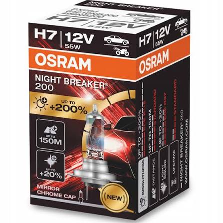 Lampa H7 55W 12V +200% (Px26D) — Bakı