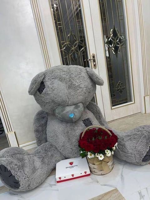 2 Metrlik Teddy Mişka Sevdiyiniz insanı adi hədiyyə ilə yox — 150 ₼ · Bakı · Yumşaq oyuncaqlar 2 Metrlik Teddy Mişka Sevdiyiniz insanı adi hədiyyə ilə yox — Bakı