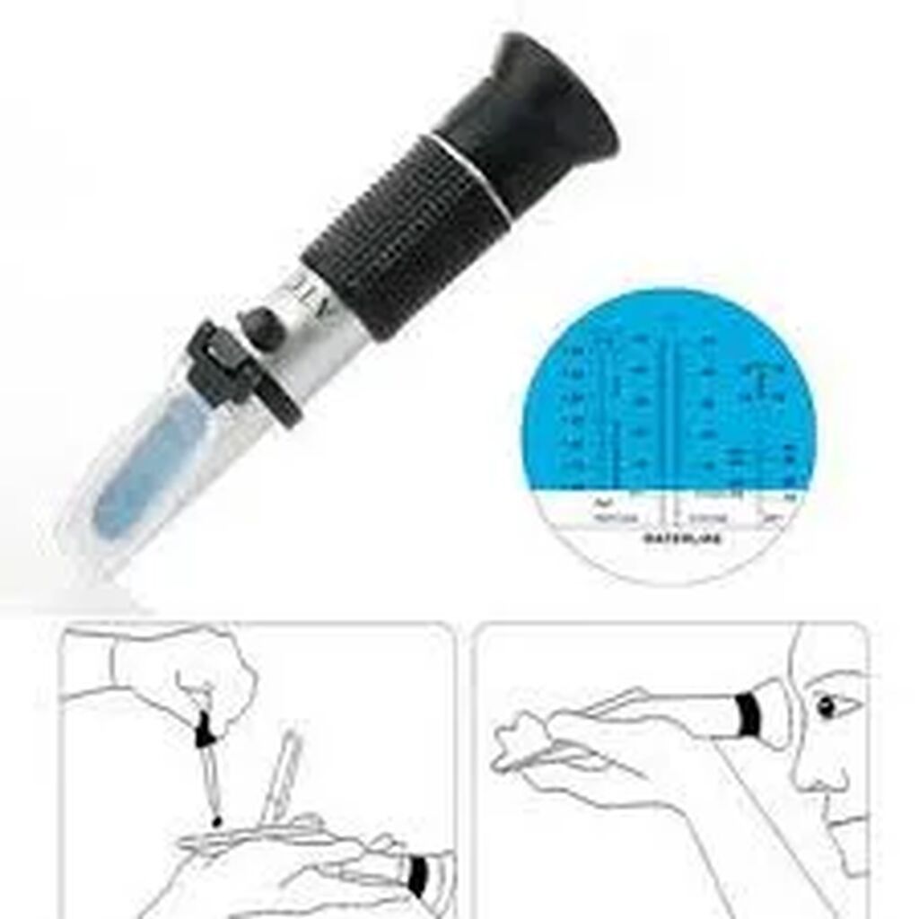 Professional Optik Maye Analizatoru Refraktometr – Antifriz və — Ölçü alətləri, Bakı (2)