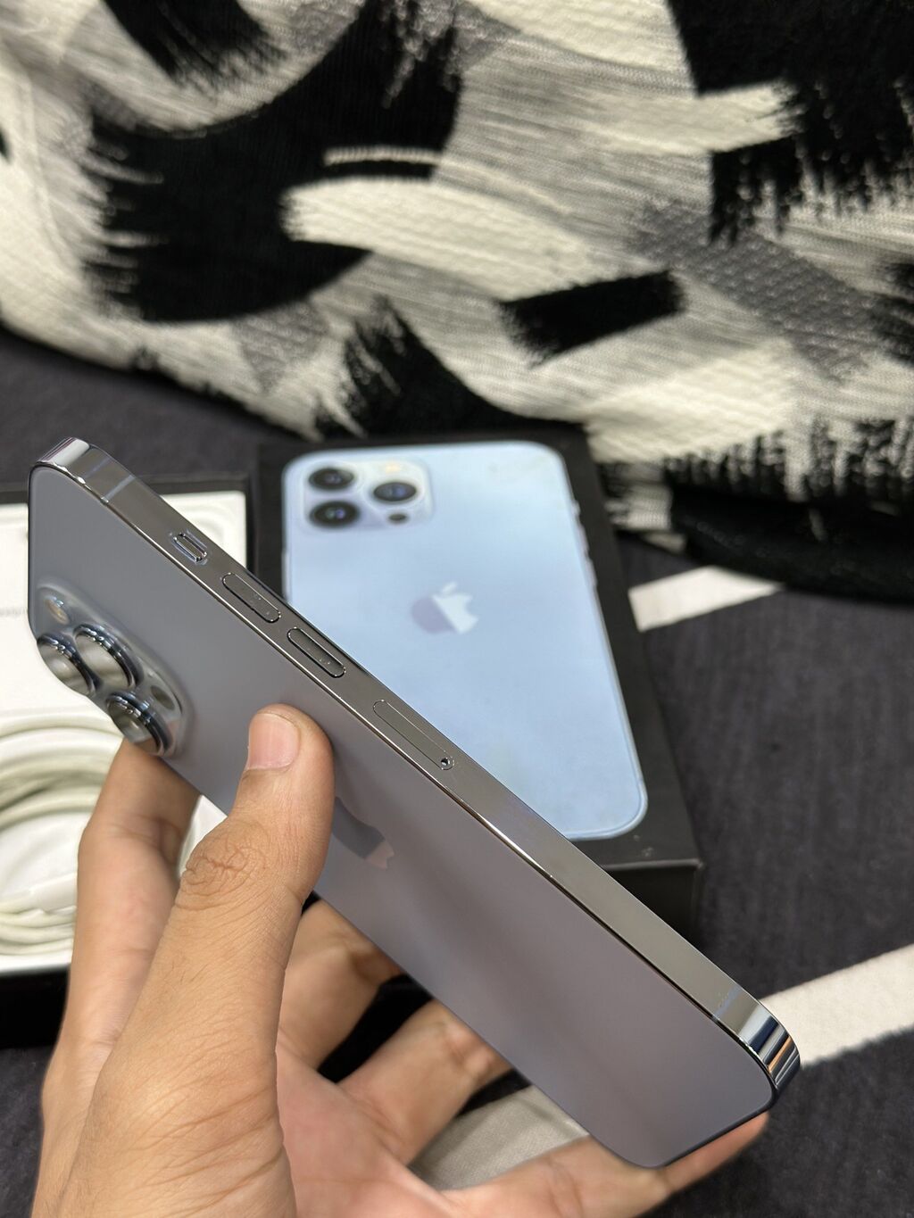 IPhone 13 Pro, 128 GB, Sierra Blue, Simsiz şarj — Apple iPhone, Bakı (3)