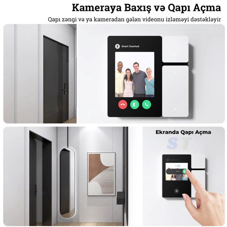 Ağıllı ev idarəetmə paneli — Ağıllı ev və təhlükəsizlik, Bakı (9)