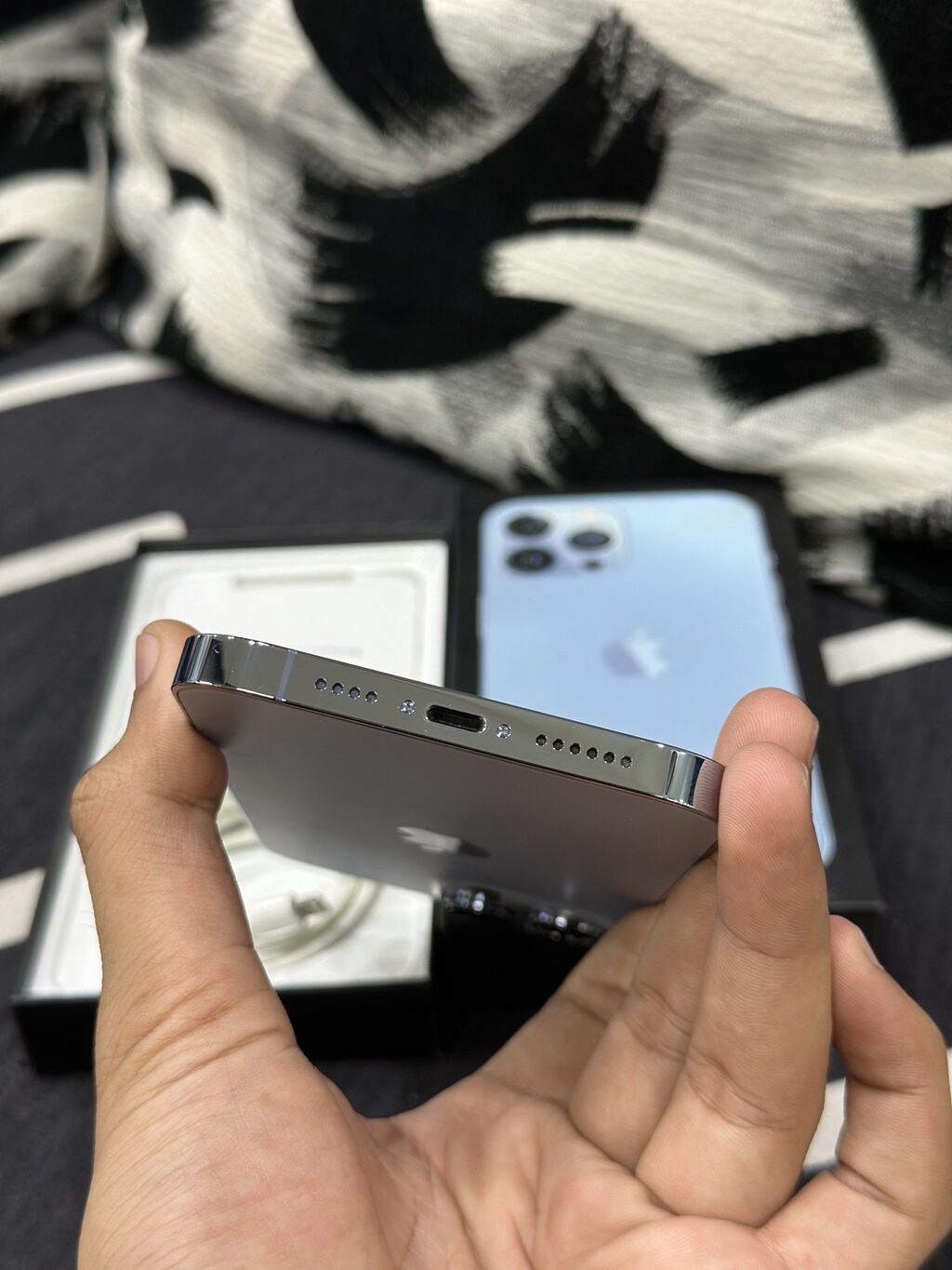 IPhone 13 Pro, 128 GB, Sierra Blue, Simsiz şarj — Apple iPhone, Bakı (5)