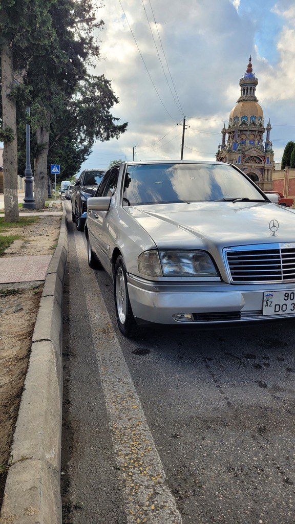 Mercedes C 200, 2.0 L, 1995 il, 320 000 km 90-DO-322 — Avtomobillər, Xaçmaz (3)