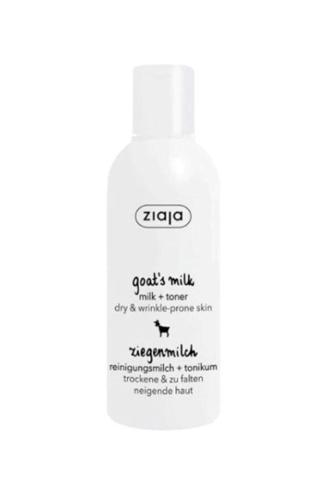 Süd üz üçün Ziaja Goat's Milk Cleansing Milk & Toner 200 ml — Bakı