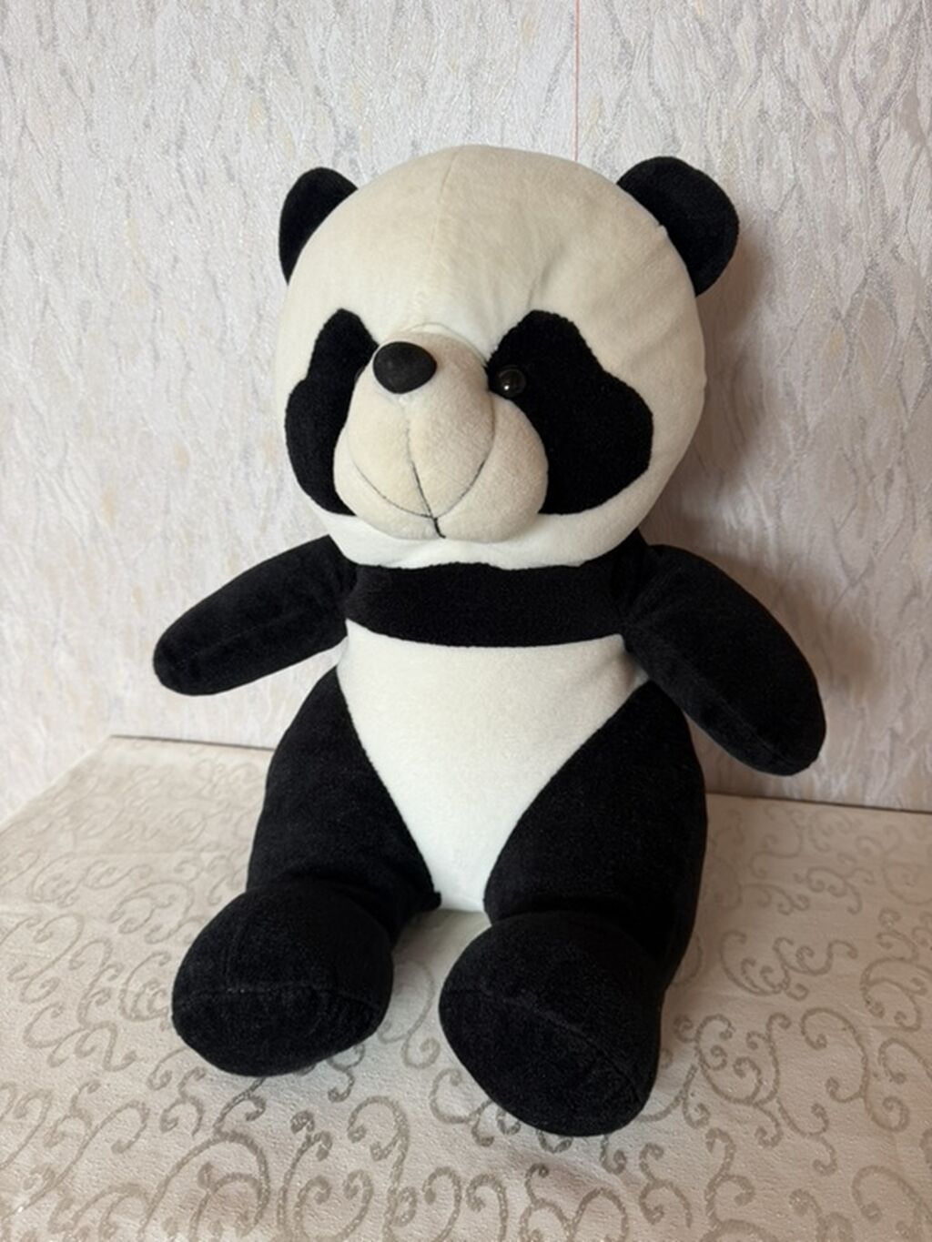 Plyuş Panda Oyuncağı - Rəng: qara-ağ klassik panda dizaynı — Yumşaq oyuncaqlar, Qobu (4)
