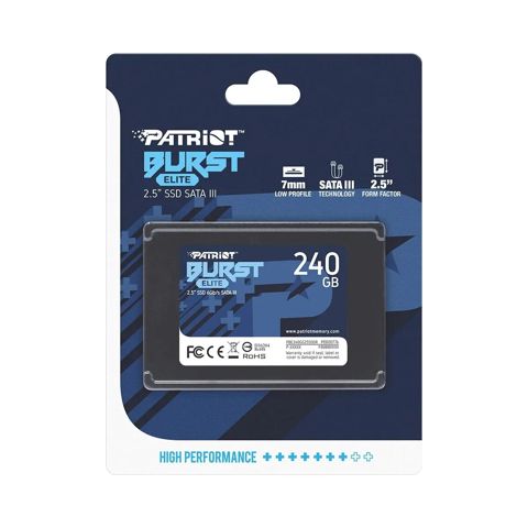 Patriot Burst Elite 240GB SSD — 90 ₼ · Bakı · Kompüterlər və noutbuklar Patriot Burst Elite 240GB SSD — Bakı