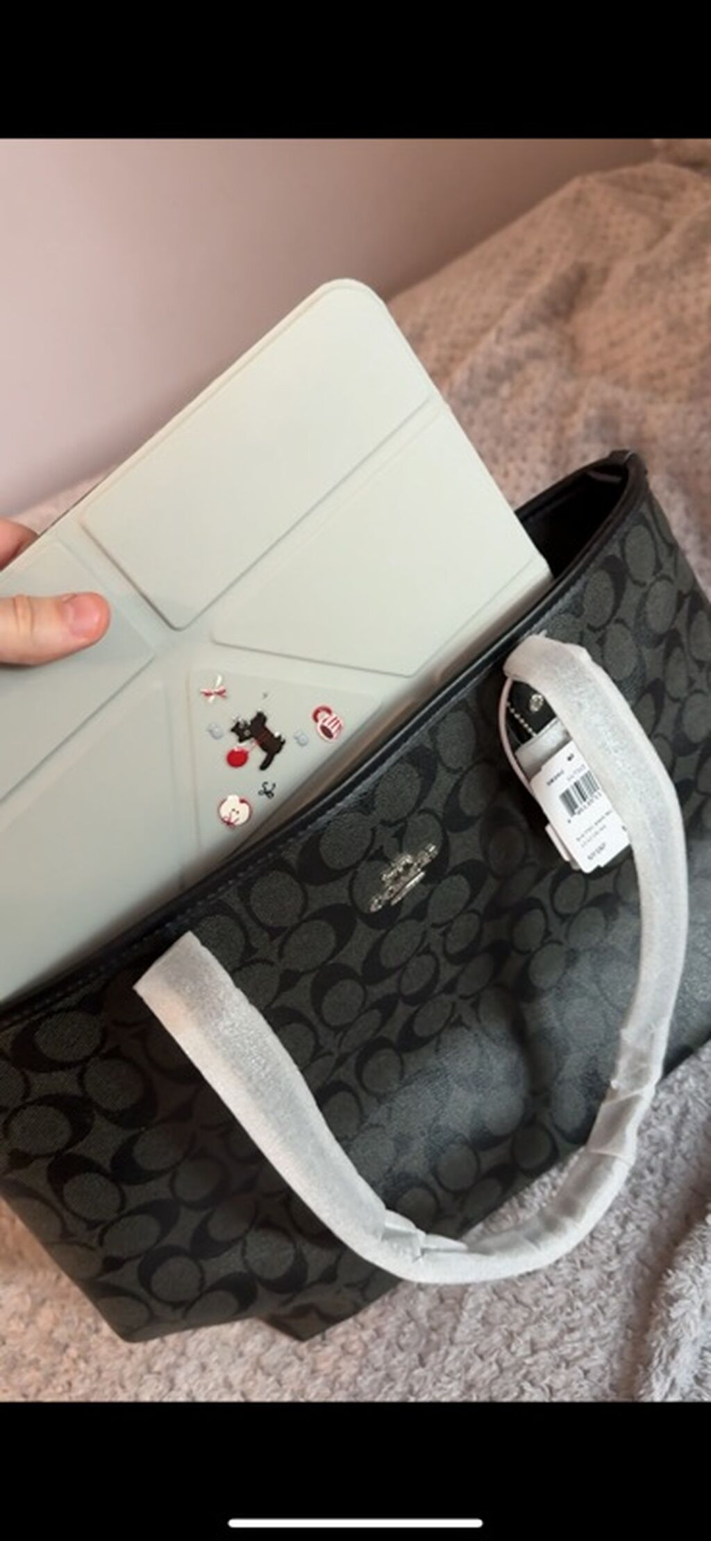 Coach New York qolbaqlı tote çanta. A-Klass Premium keyfiyyət — Çantalar, çamadanlar, cüzdanlar, Bakı (6)