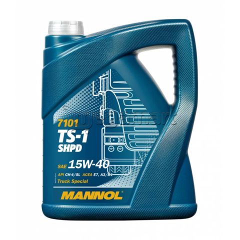 Mühərrik yağı Mannol 7101 Shpd TS-1 15W-40 5L Special — Bakı