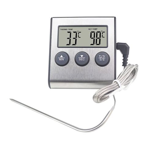Bişirmə termometri, 7.1х6.5х1.8 sm, gümüşü — 24.94 ₼ · Bakı · Mallar Bişirmə termometri, 7.1х6.5х1.8 sm, gümüşü — Bakı
