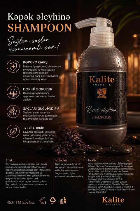 Şampun Kalite — 20 ₼ · Bakı · Gözəllik və səhiyyə Şampun Kalite — Bakı