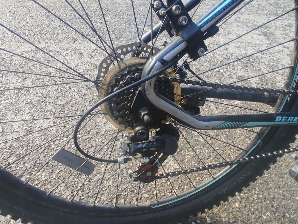 Elektrik dağ velosipedi – Berryl/V-brend karkaslı hibrid quruluş — Elektrik velosipedləri, Quba (3)