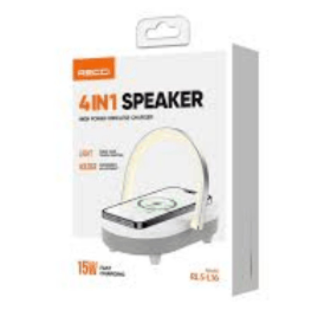 Simsiz şarj cihazi Recci 15W 4in1 Speaker RLS-L16 — Telefonlar və qadjetlər, Bakı (3)