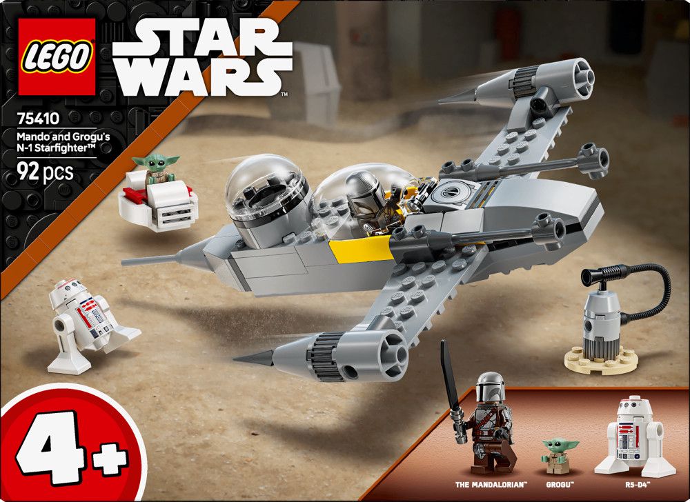 Konstruktor Lego Star Wars Mando and Grogu's N-1 Starfighter 75410 — Mallar, Bakı (3)