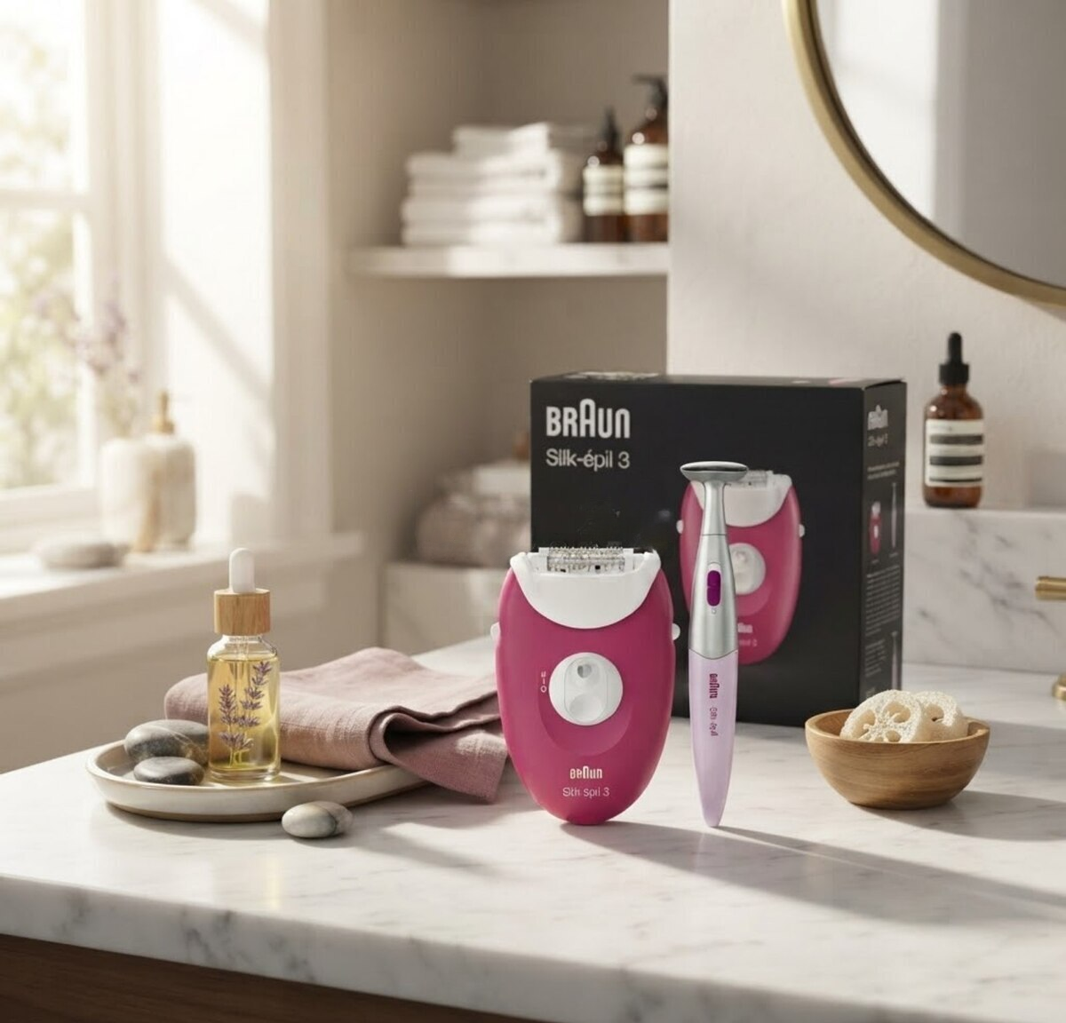 Epilyator Braun Silk-épil 3 SE3-202/3170 dəsti — BəxtiAğ Electronics