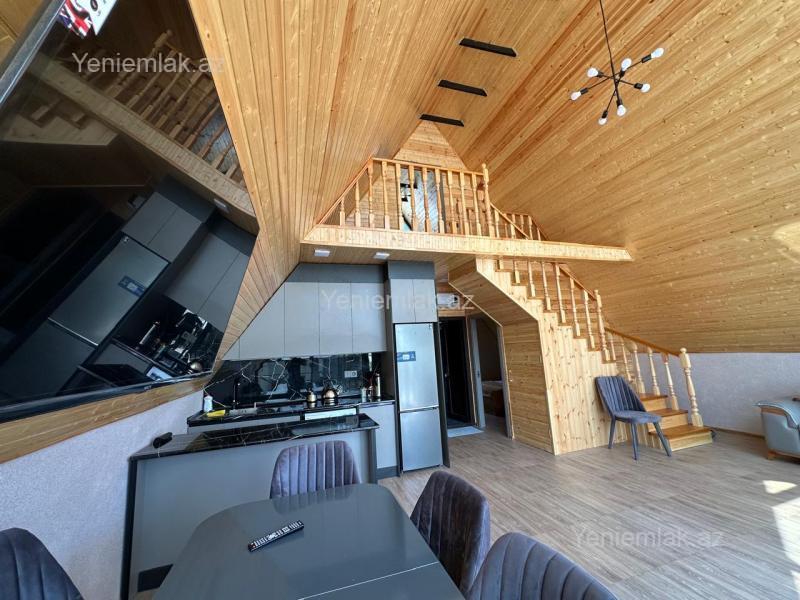 Günlük 3 otaqlı Həyət evi / Villa, 70 m², Qəbələ — Ev, villa, Qəbələ (5)