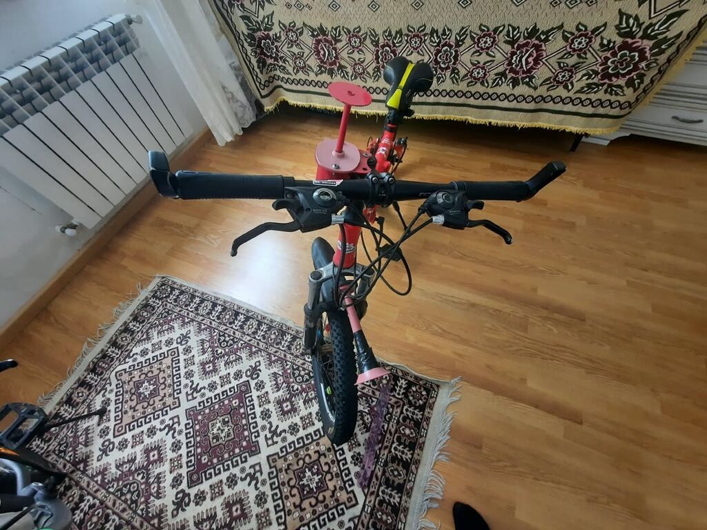 Satılır Toba Climber qatlanan dağ velosipedi - Rəng: qırmızı — Dağ velosipedləri, Bakı (8)