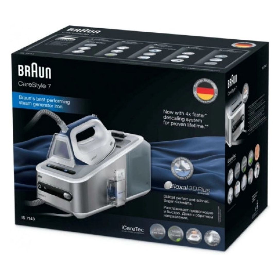 Buxar qeneratorlu ütü Braun IS7143 White — Ütü, Bakı (2)