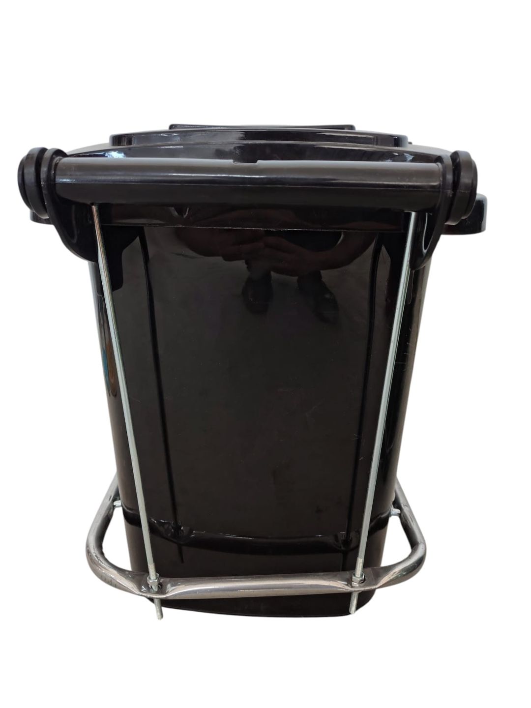 Zibil qabı 58394, Plastik, Qara, 12 l — Mallar, Bakı (2)