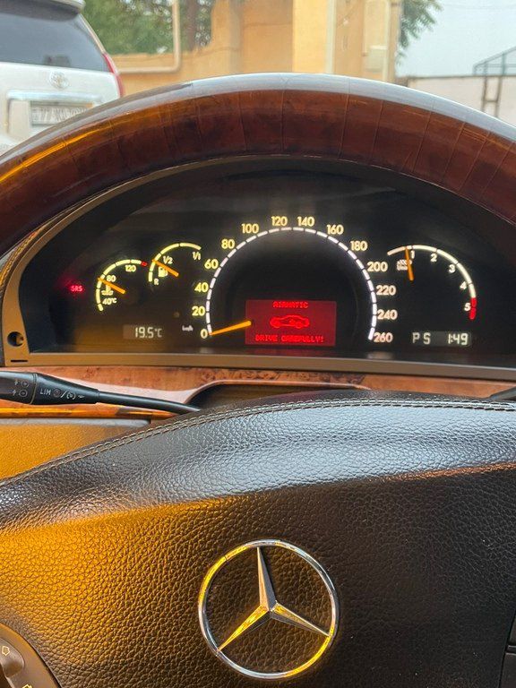 Mercedes S 320, 3.2 L, 2002 il, 483 000 km — Avtomobillər, Bakı (12)