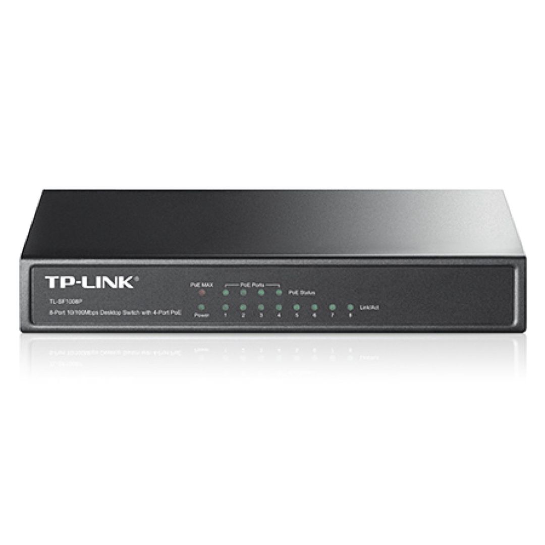 TP-Link 8 Portlu Masa üstü açarı TL-SF1008P — Kommutatorlar və marşrutlayıcılar, Bakı