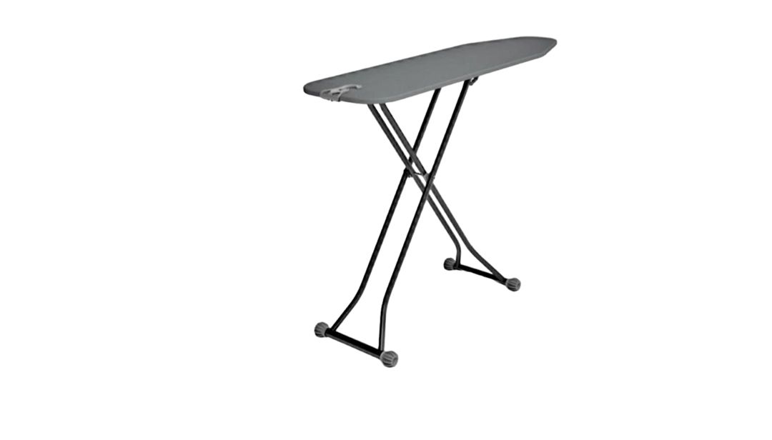 Ütü masası Perilla Gigi, 110×33 sm, qara/boz — Mallar, Bakı