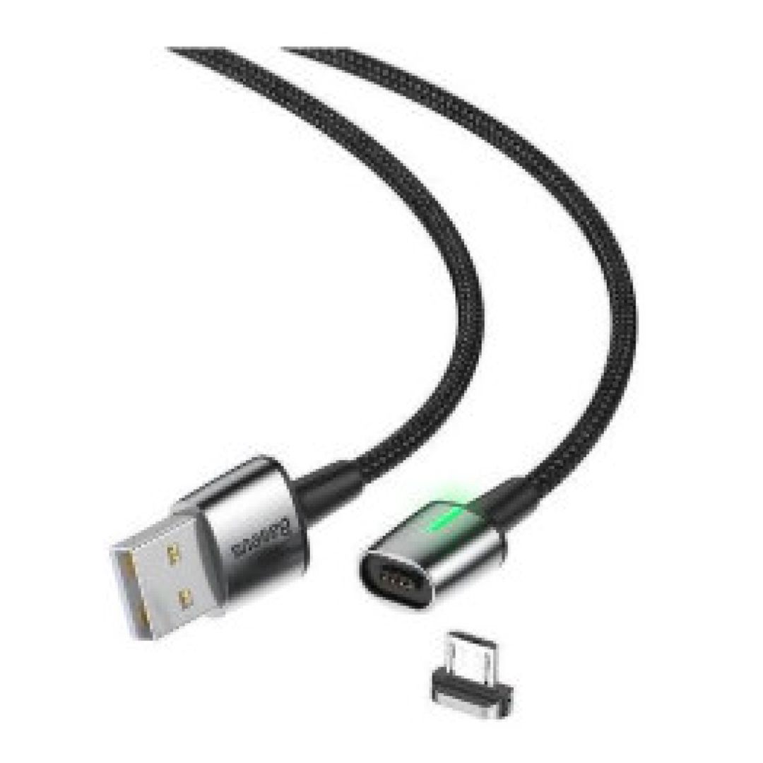 Kabel Micro USB Baseus CAMXC-A01 Zinc Magnetic Cable USB For Micro 2.4A 1m — Telefonlar və qadjetlər, Bakı (2)